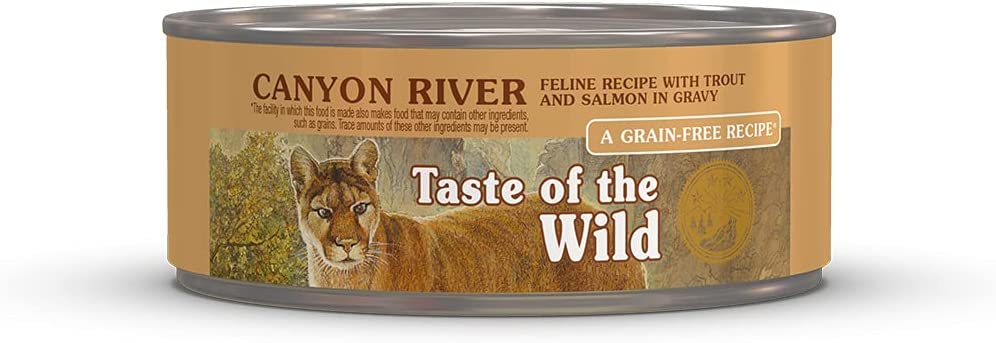 Taste of the Wild 418652 Grain Free Real Meat Recipe Premium Wet Canned Stew Cat Food (Case of 24), 3oz