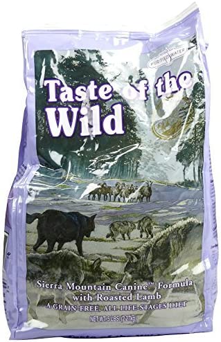 Taste of the Wild Dry Dog Food, Sierra Mountain with Lamb, 5 Pound Bag by Taste of the Wild