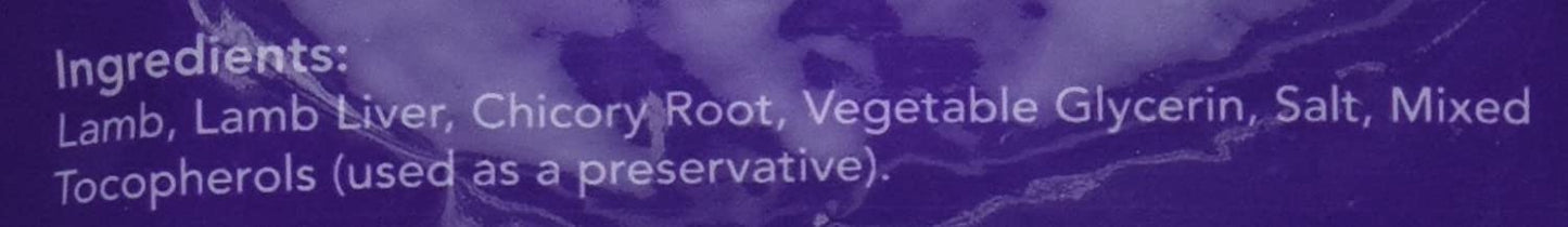 The Real Meat Company 828013 Dog Jerky Lamb Liver Treat, 12-Ounce