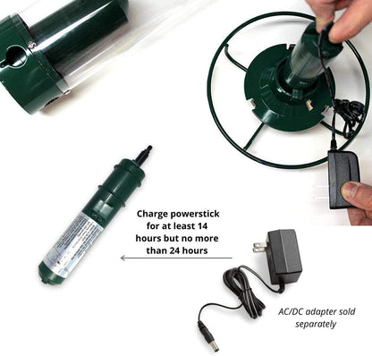 Droll Yankees Replacement Power Stick for Yankee Flipper Bird Feeder Motor, Feeder Part with Rechargeable Batteries, PWRSTK