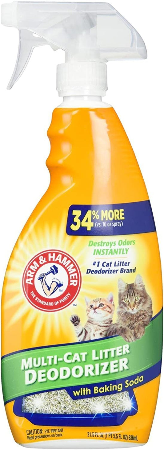 Arm and Hammer Cat Litter Deodorizer Spray, 21.5 Fl Oz