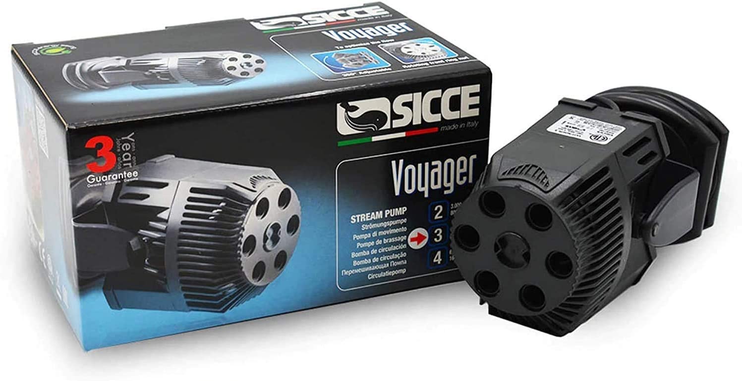 Sicce Voyager Stream Pump - freshwater and saltwater application, for submerged use