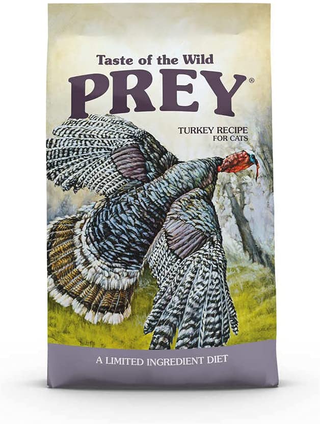 Taste of the Wild PREY High Protein Limited Ingredient Premium Dry Cat Food with Antioxidants and Probiotics for All Life Stages