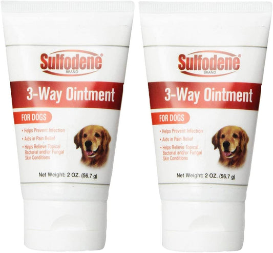 Sulfodene 3-Way Ointment for Dogs (2-Pack, 4oz)