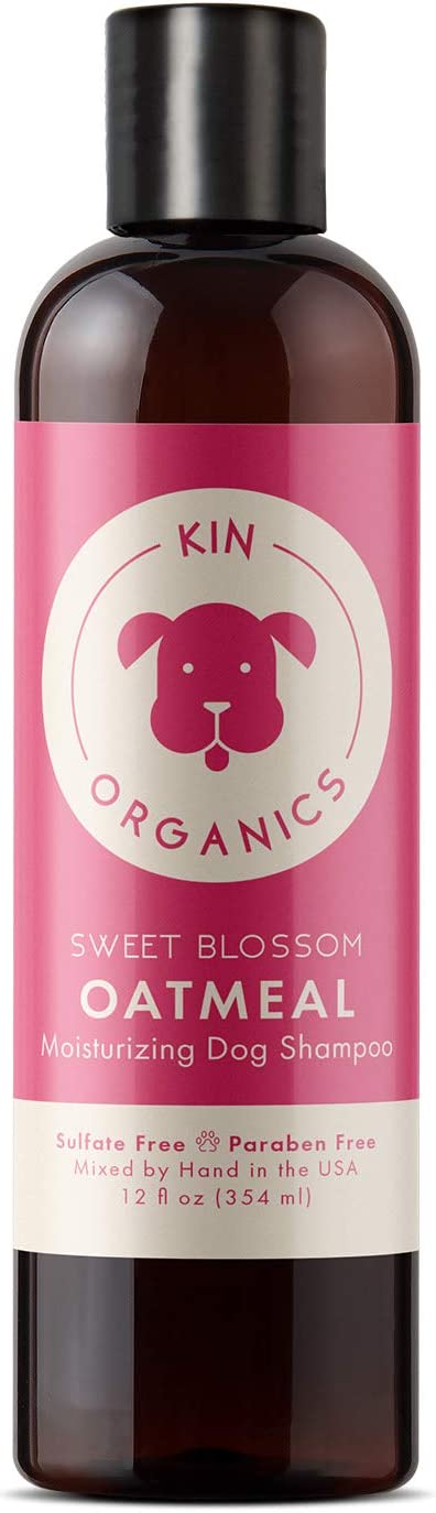 kin organics Rose+Clove Organic Dog Shampoo, 12oz