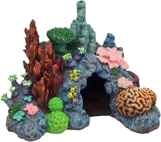 Exotic Environments Caribbean Living Reef Aquarium Ornament