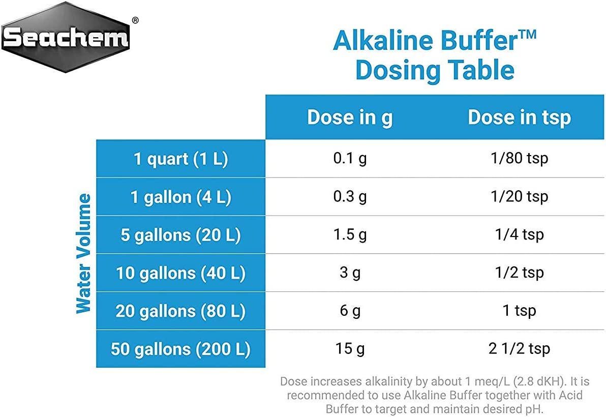 Seachem Alkaline Buffer, 300 g / 10.5 oz