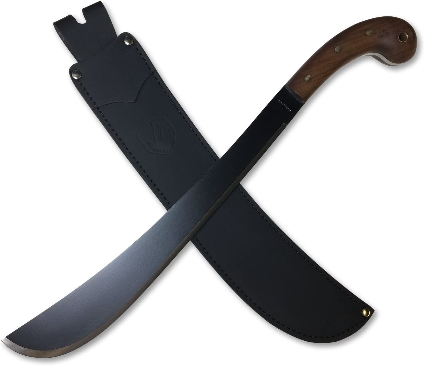 Condor Tool & Knife, Golok Machete, 14in Blade, Walnut Handle with Sheath