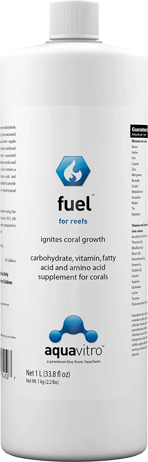 Seachem Aqua Vitro Reef Fuel - 1 Liter/ 34 Fl Oz