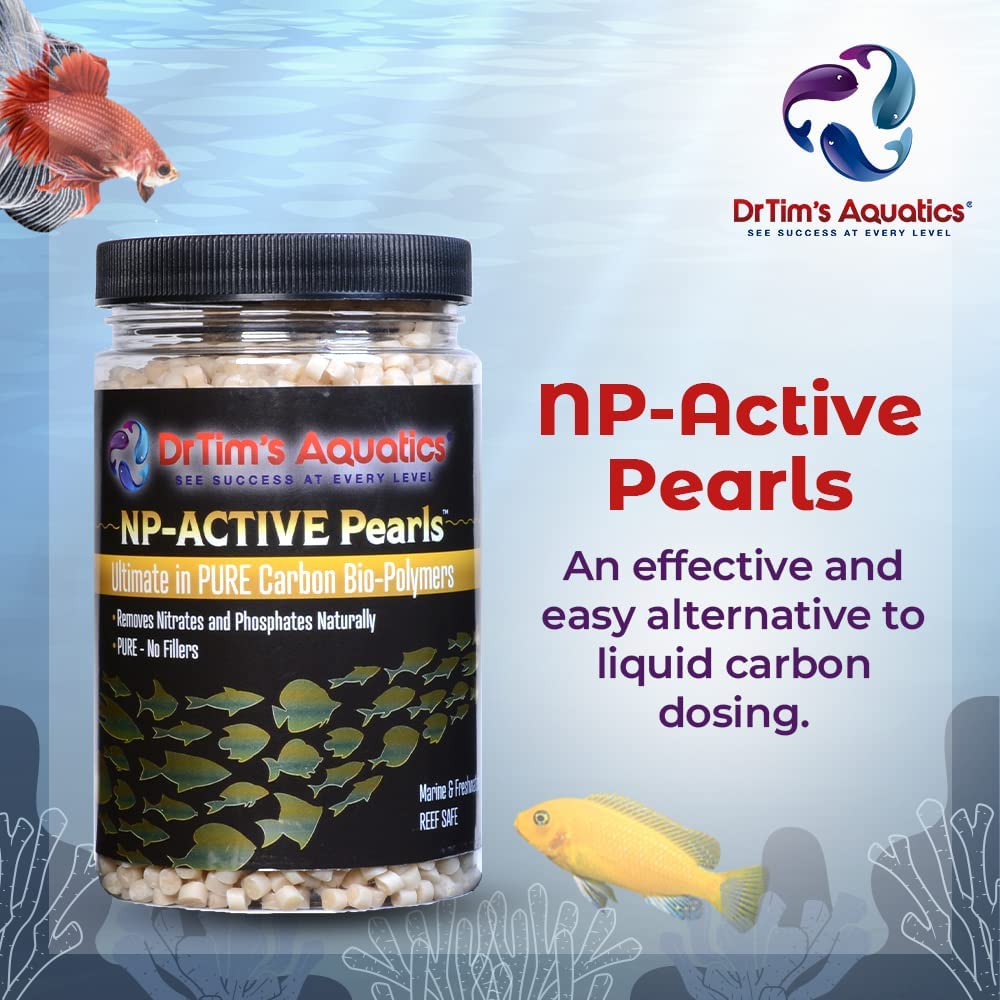 DrTim's Aquatics NP-Active Pearls (150 gal) 450 ml