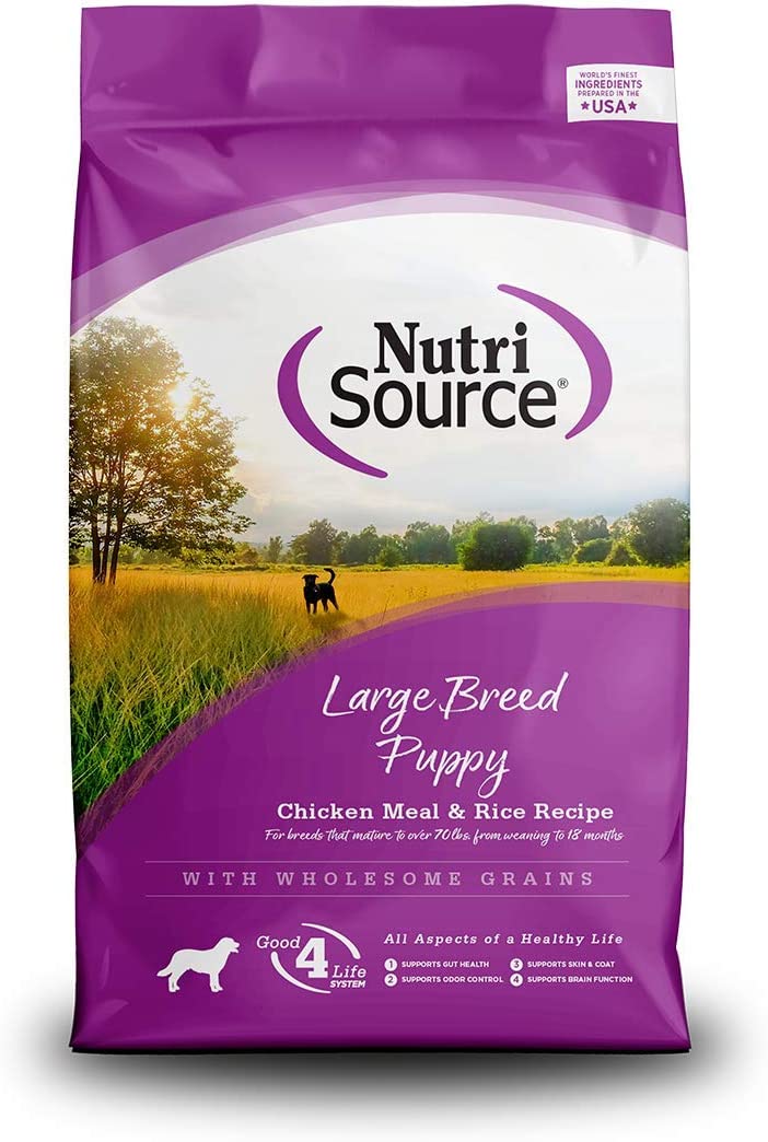 Nutrisource Large Breed Puppy Food 15Lb