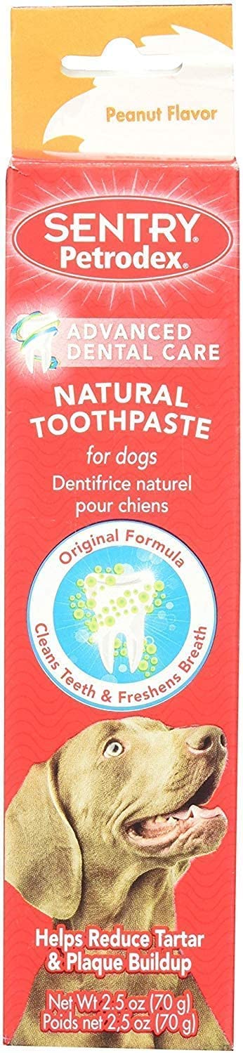 Natural Toothpaste Dog - Peanut - 2.5 Oz