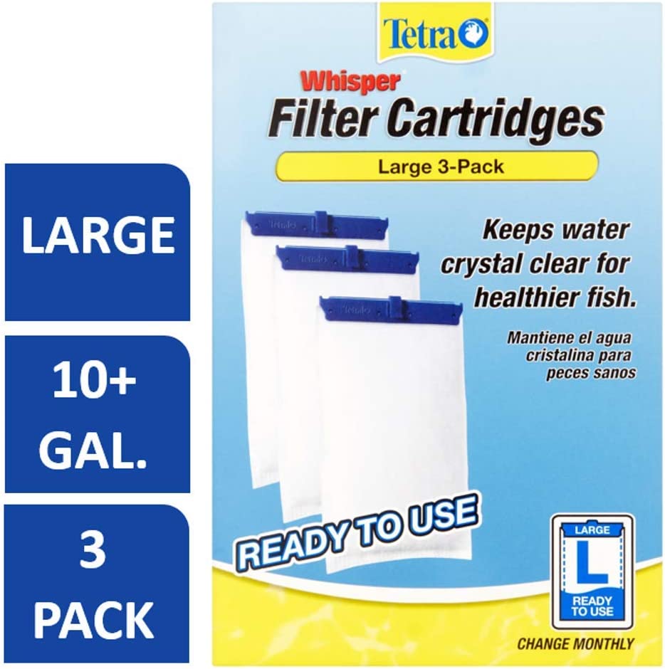 Tetra Whisper Large Aquarium Filter Cartridge 3pk