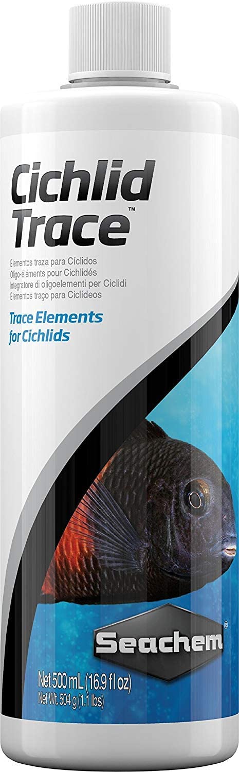 Seachem Cichlid Trace Elements 500ml (16.9 fl. oz.) Pack of 2