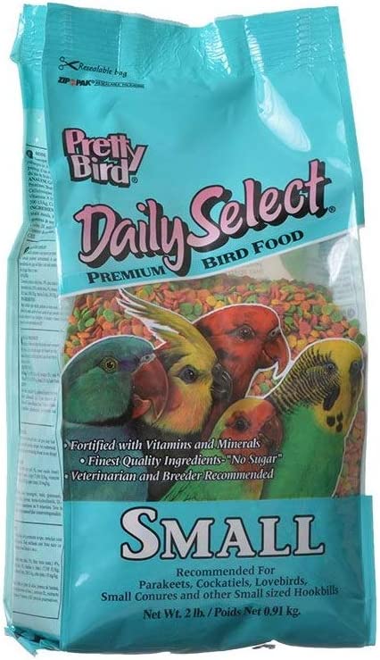 Pretty Bird International Bpb78116 5-Pound Daily Select Premium Bird Food, Small