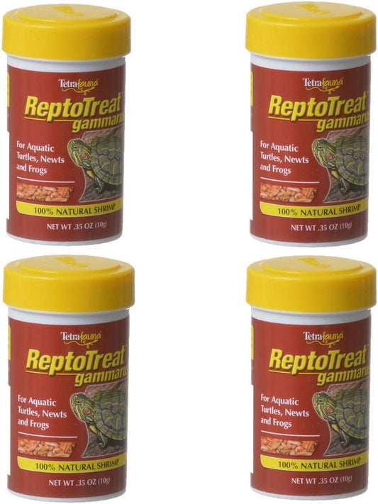 Tetra TetraFauna ReptoTreat Gammarus Baby Shrimp Treat, 4 Pack