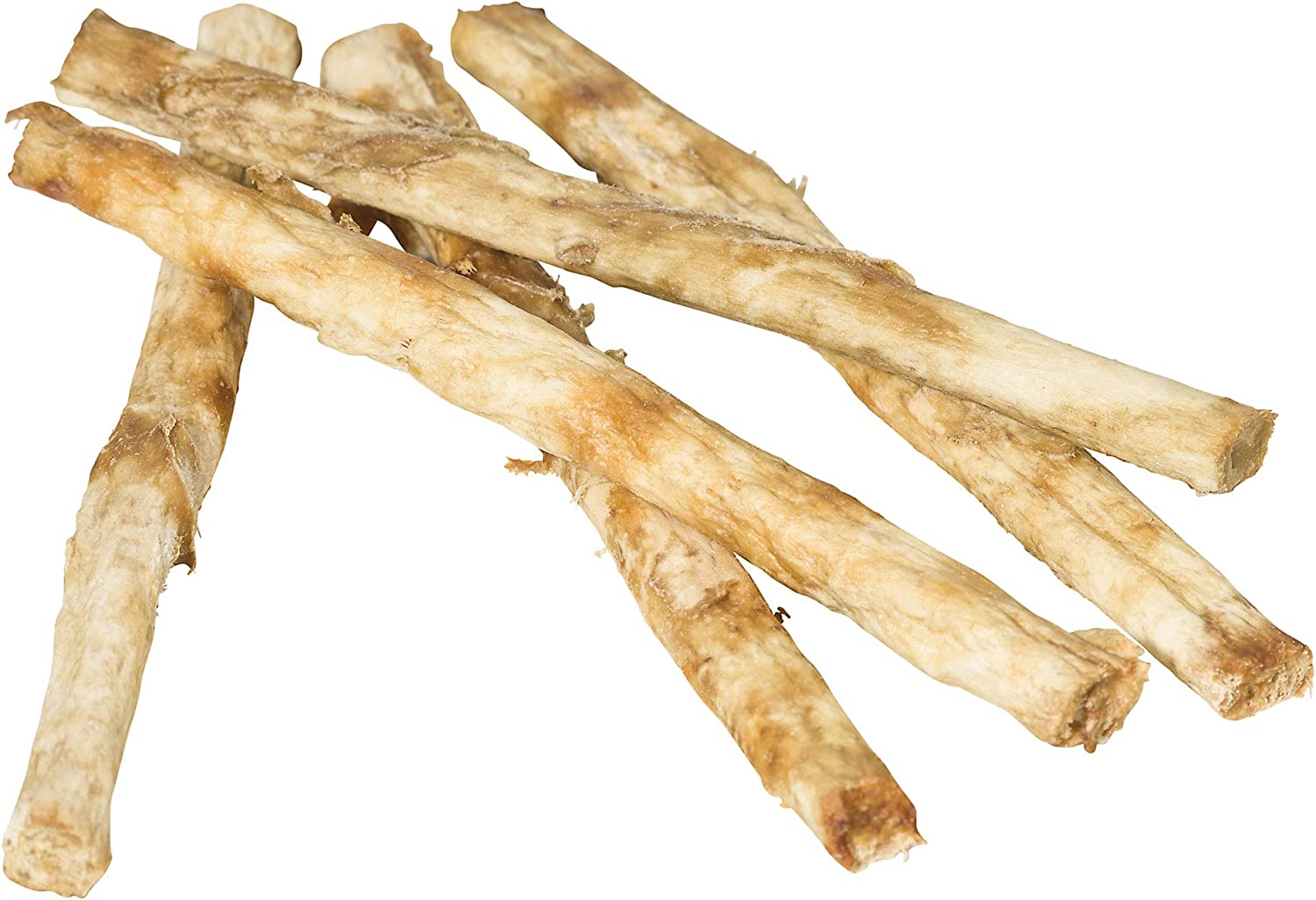 Nothing to Hide Natural Rawhide Alternative Twist Stix for Dogs - 3 Pack (30 Sticks) Premium Grade Easily Digestible Chews - Great for Dental Health by Fieldcrest Farms