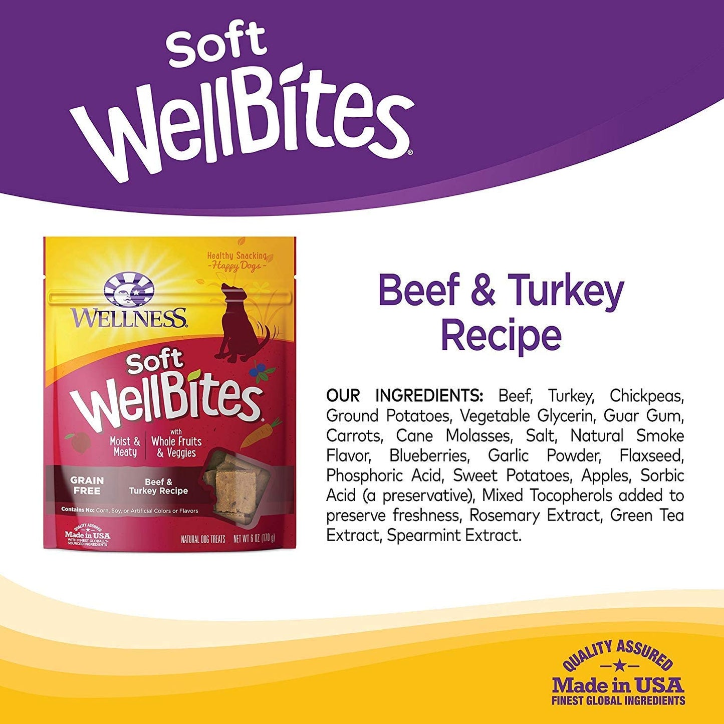 Wellness Natural Wellbites Soft Dog Treats