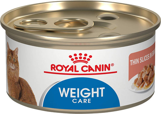 Royal Canin Feline Care Nutrition Weight Care Thin Slices In Gravy Canned Cat Food, 3 oz