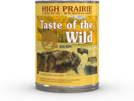 Taste of the Wild High Protein Real Meat Grain-Free Recipes Wet Canned Dog Food, Made with Superfoods and Other Premium Ingredients That Include Sources of Vitamins and Antioxidants