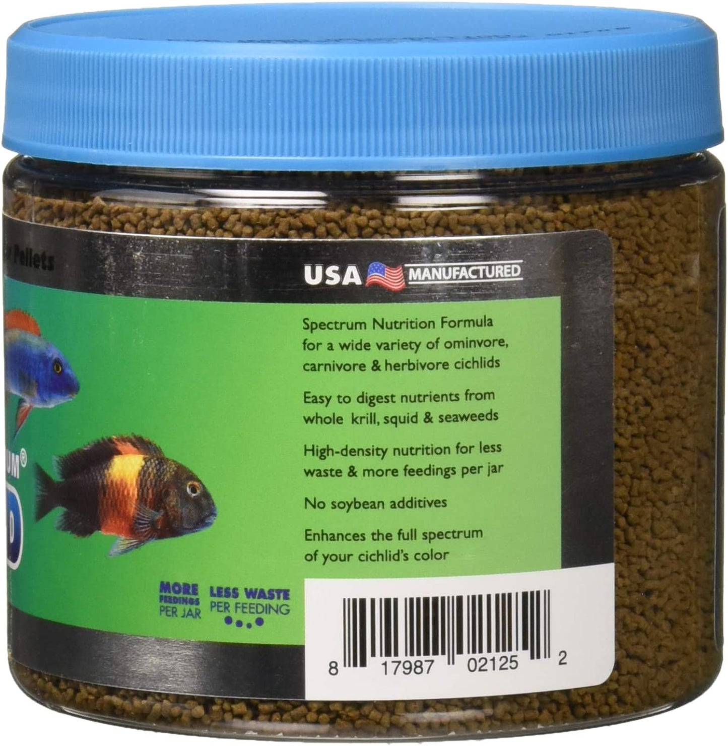 New Life Spectrum Cichlid Fish Food Pellets