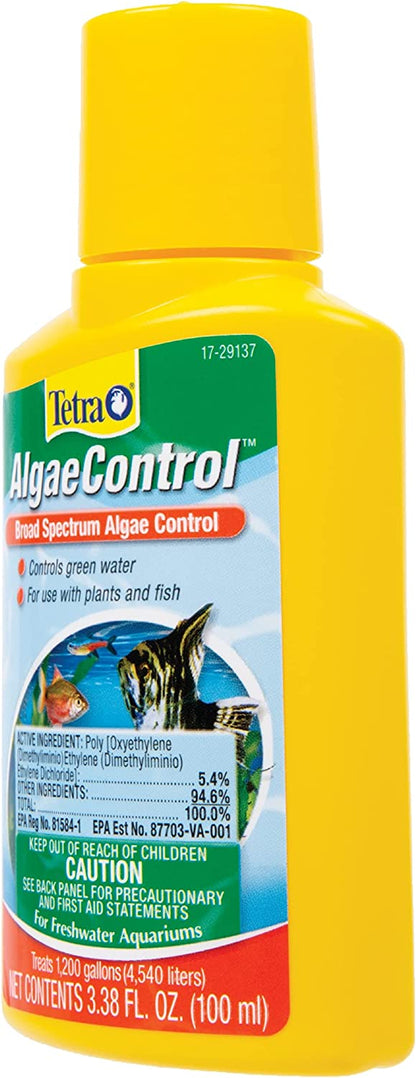 Tetra Algae Control 3.38 Ounces, Broad Spectrum aquarium Algae Control (77184)