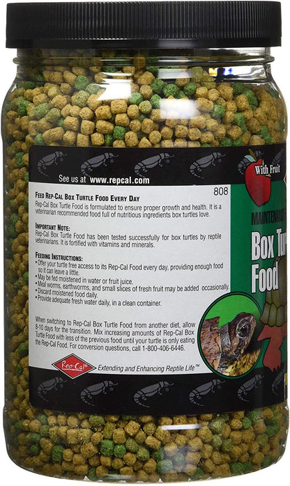 Rep-Cal Maintenance Formula Box Turtle Food Fruit(2 pck / 12 oz each