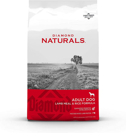DIAMOND NATURALS Premium Formulas Dry Dog Food for Adult Dogs Made with Real Meat Protein, Superfoods, Probiotics and Antioxidants for Supporting Overall Health in Dogs