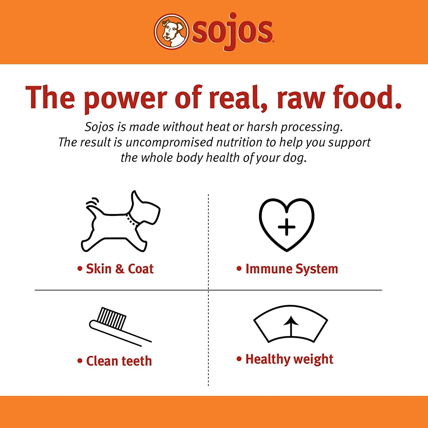 SOJOS Complete Turkey & Salmon Recipe Senior Grain-Free Freeze-Dried Raw Dog Food