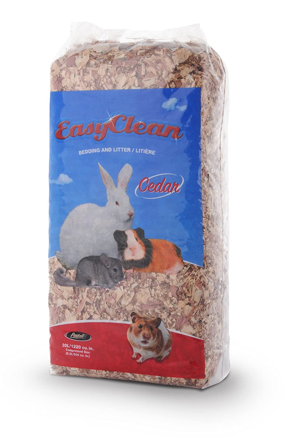 Pestell Pet Products Easy Clean Cedar Bedding 20L