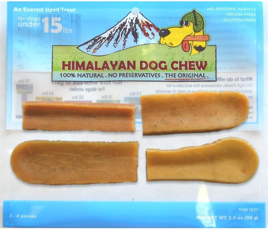 Himalayan Dog Chews 100% Natural, Small, 3.5 Oz., 3-4 Piece