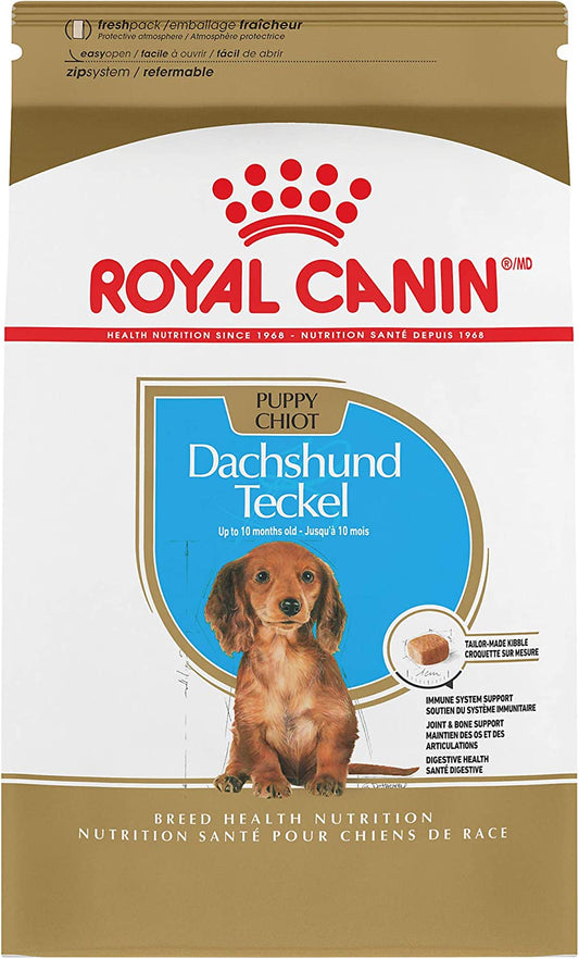 Royal Canin Breed Health Nutrition Dachshund Puppy Dry Dog Food, 2.5 lb