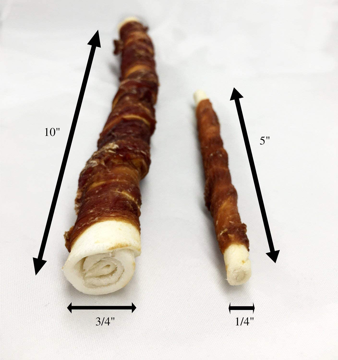 Pet 'n Shape Duck Hide Twists Dog Treats, 16 Ounces, 3 Pack