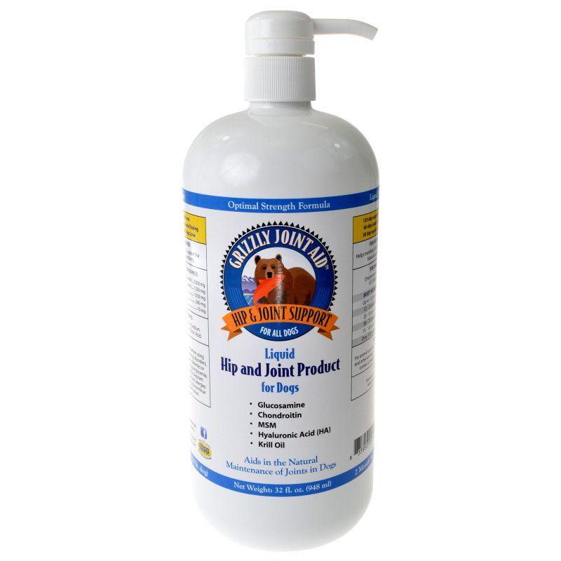 Grizzly Joint Aid Liquid Hip & Joint Product for Dogs