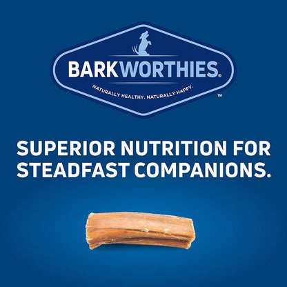 Barkworthies Protein-Rich Bully Stick Bites (10oz. Bag) - All-Natural Rawhide Alternative - Highly Digestible Dog Treat - Promotes Dental Health