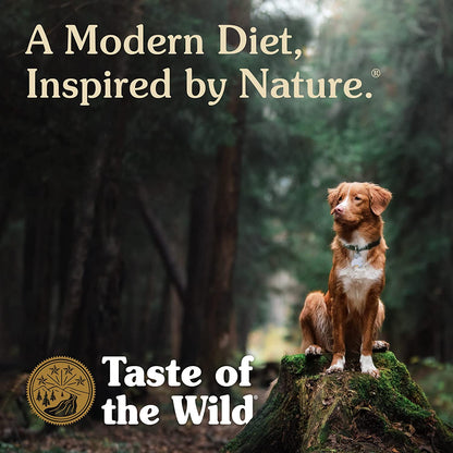Taste of the Wild Roasted Bison and Venison High Protein Real Meat Recipes Premium Dry Dog Food with Superfoods and Nutrients Like Probiotics, Vitamins and Antioxidants for Adult Dogs or Puppies