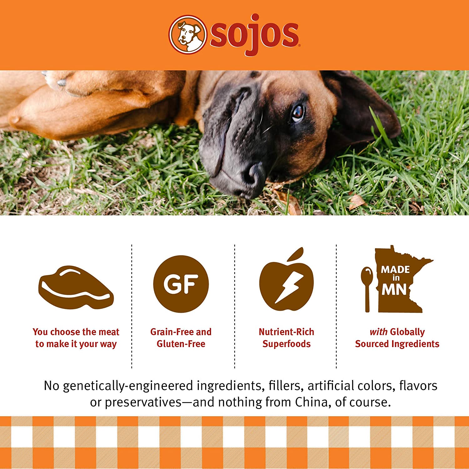 Sojos Mix-A-Meal Pre-Mix Natural Dehydrated Dog Food