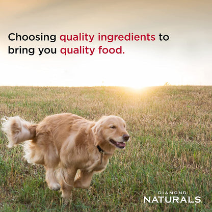 Diamond Naturals Premium Large Breed Formulas Dry Dog Food with Real Meat Protein, Superfoods, Probiotics and Antioxidants
