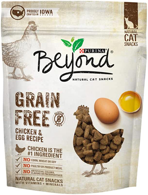 Grain Free Natural Cat Snacks, set of 2 Flavors