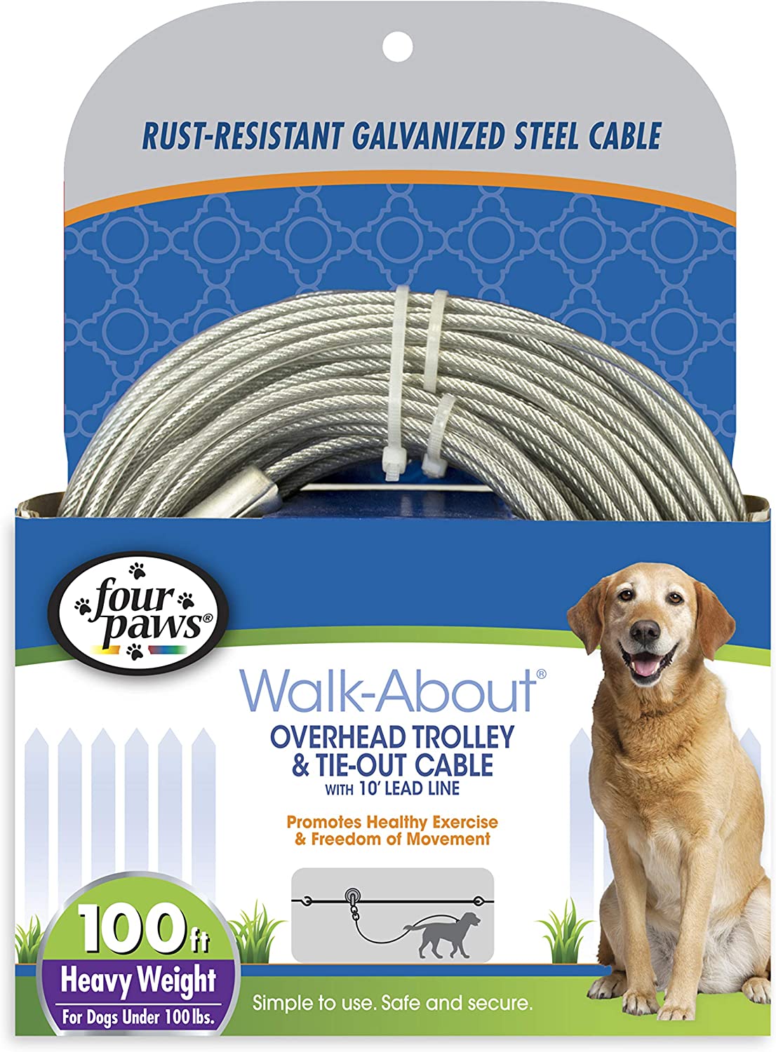 Four Paws Heavy Weight Trolley Exerciser
