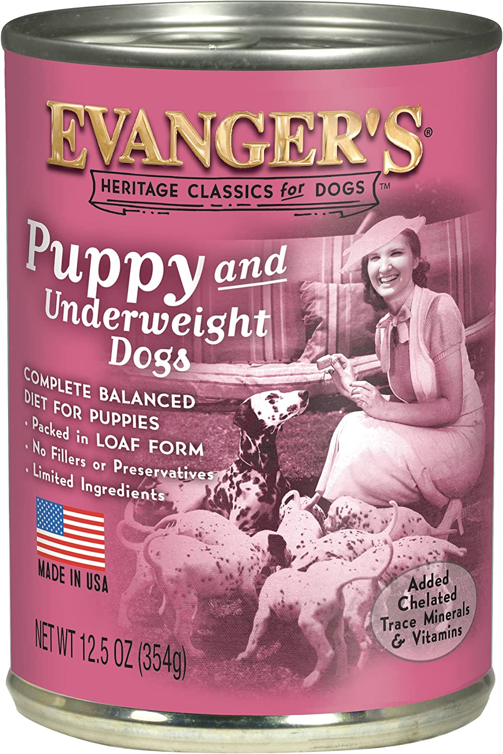Evanger's Heritage Classics Puppy Dinner for Dogs - 12, 12.5 oz Cans