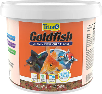Tetra Goldfish Flakes - Balanced Diet Fish Food