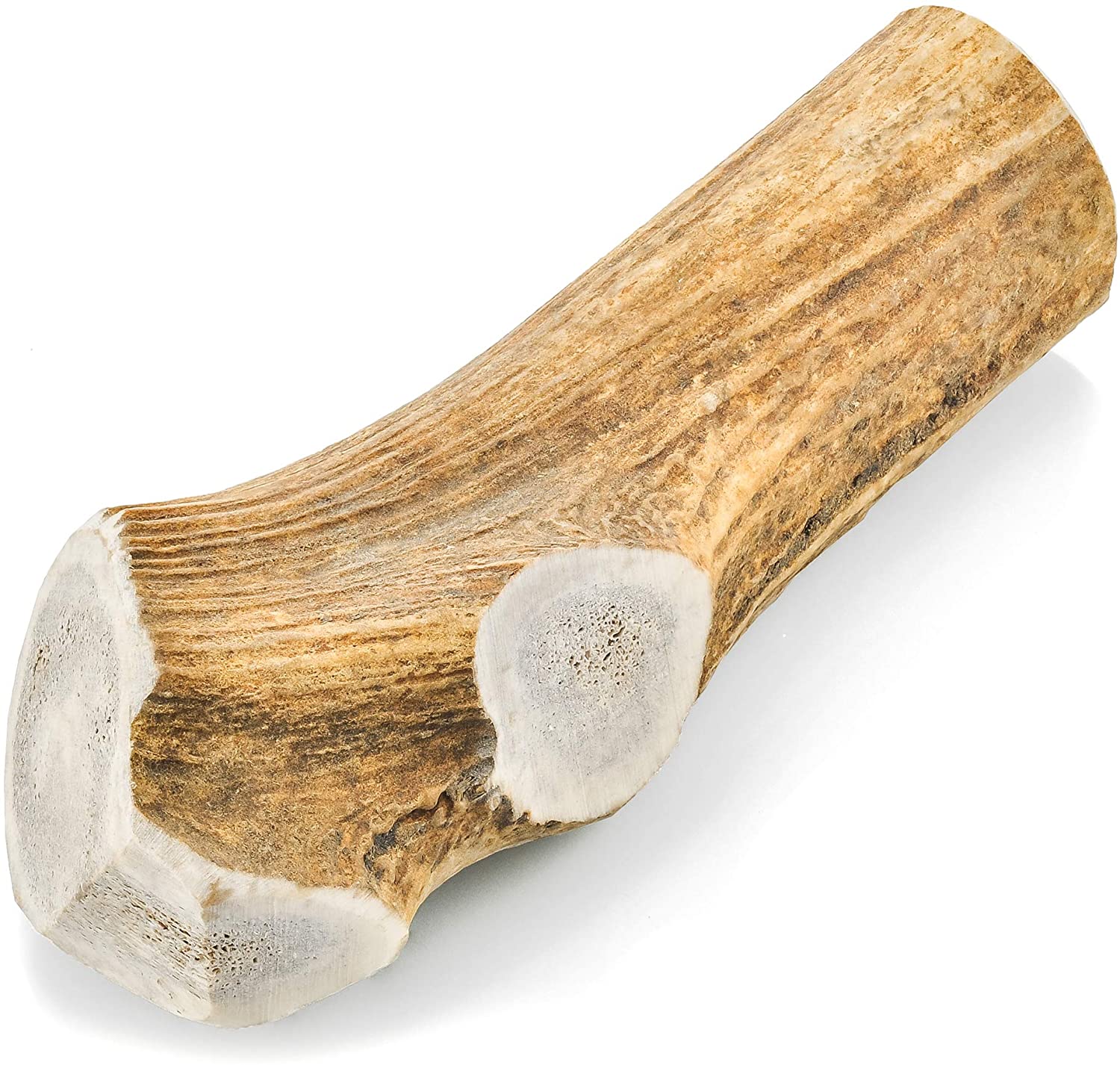 Barkworthies Hand Selected Naturally Shed Extra Large Whole Elk Antler (Single Antler) - Long Lasting, Odor Free Dog Chew for XL Breed Dogs - No Chemical Treatments, No Added Preservatives