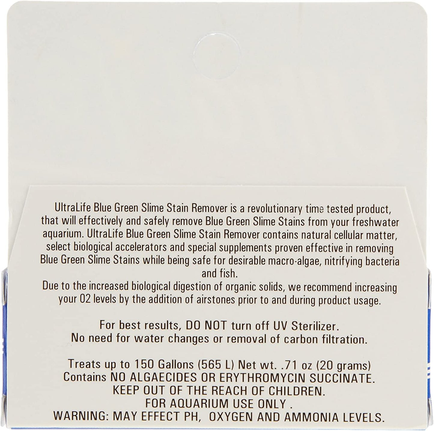 Ultralife Blue Green Slime Stain Remover