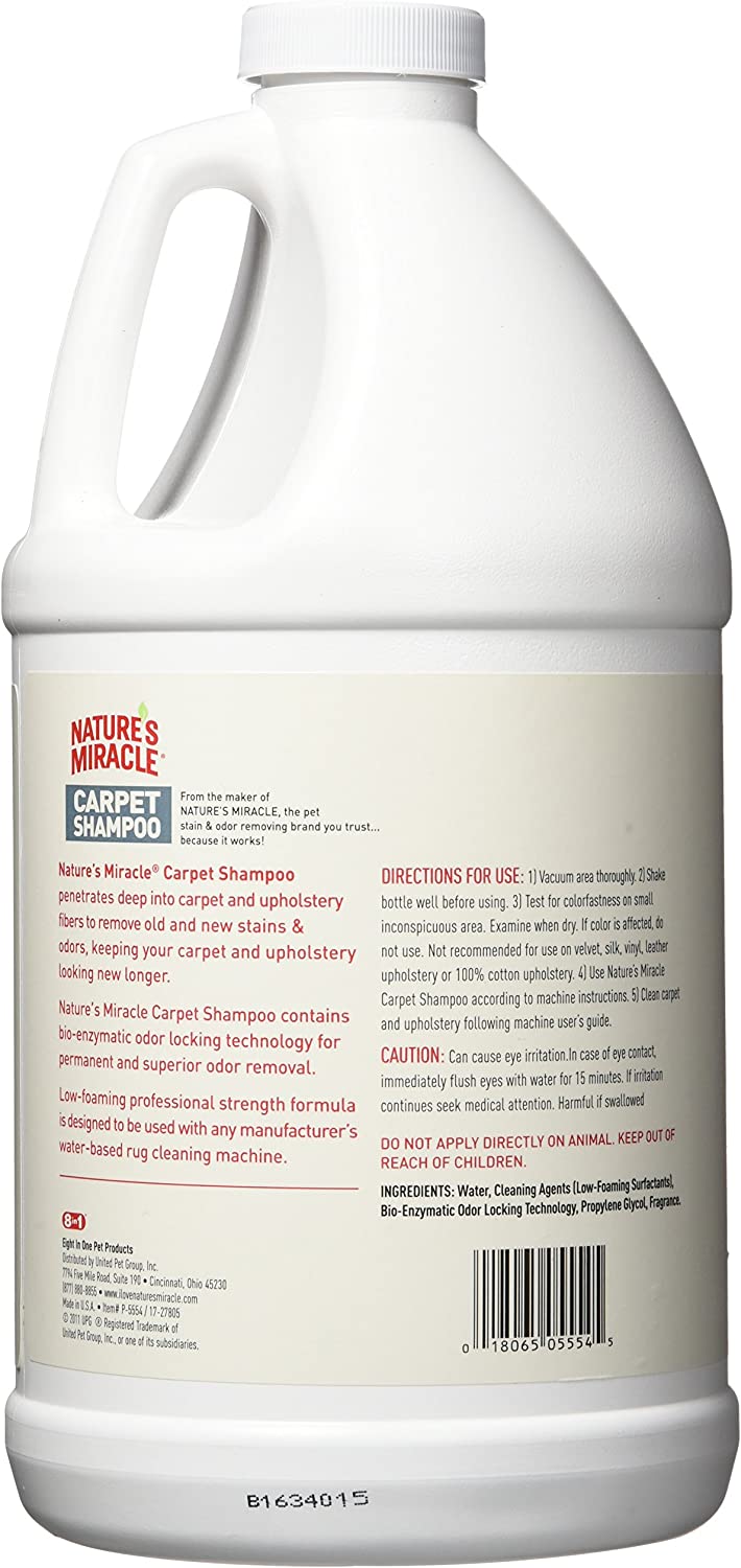 Nature's Miracle Carpet Shampoo, Deep-Cleaning Stain and Odor Remover