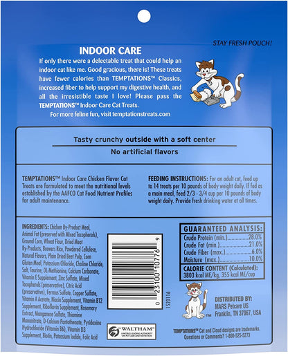 Temptations Hairball Control Chicken Flavor Cat Treats, 4.9 oz.