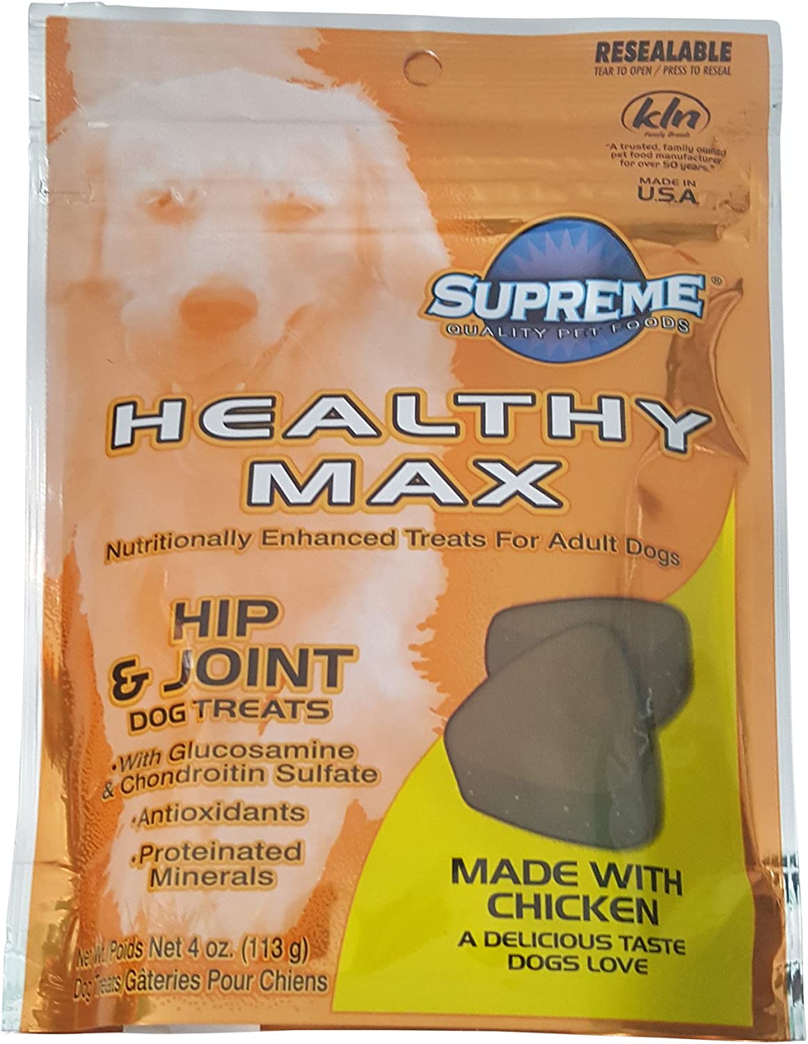 Supreme Healthy Max Hip And Joint Dog Treat (3 Pack)