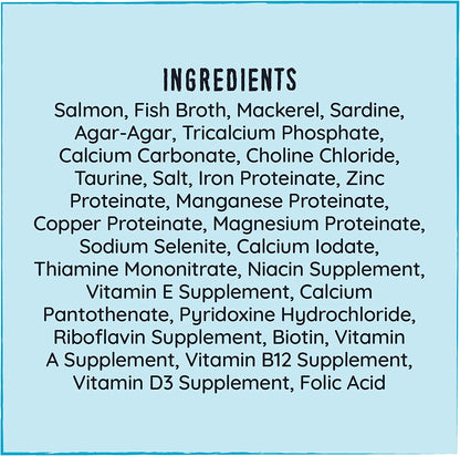 Hound & Gatos Natural Wet Cat Food, 98% Meat, Fish or Poultry Recipes, For All Life Stages, Made in the USA