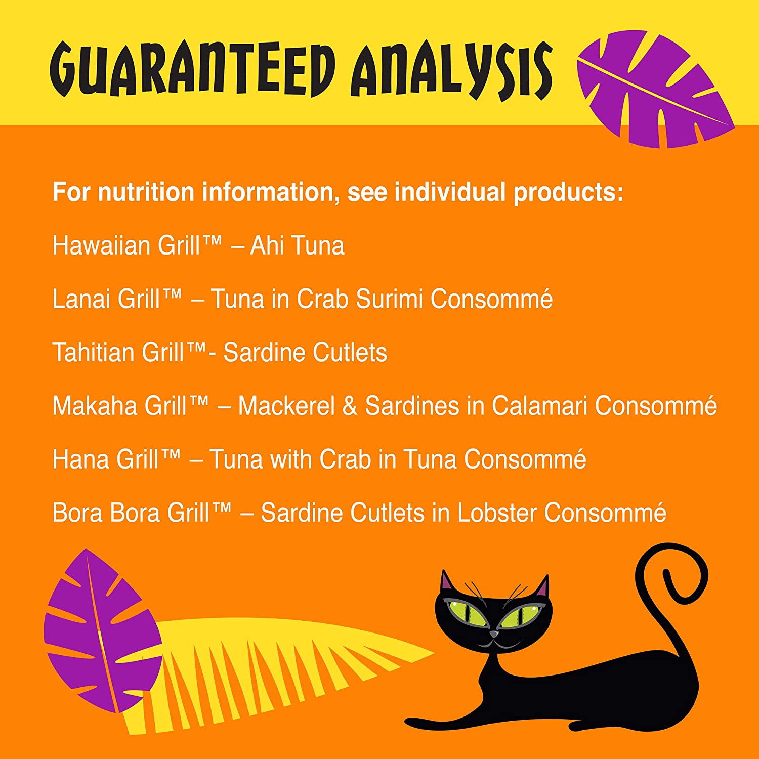 Tiki Cat Grill Grain-Free, Low-Carbohydrate Wet Food with Whole Seafood in Broth for Adult Cats & Kittens