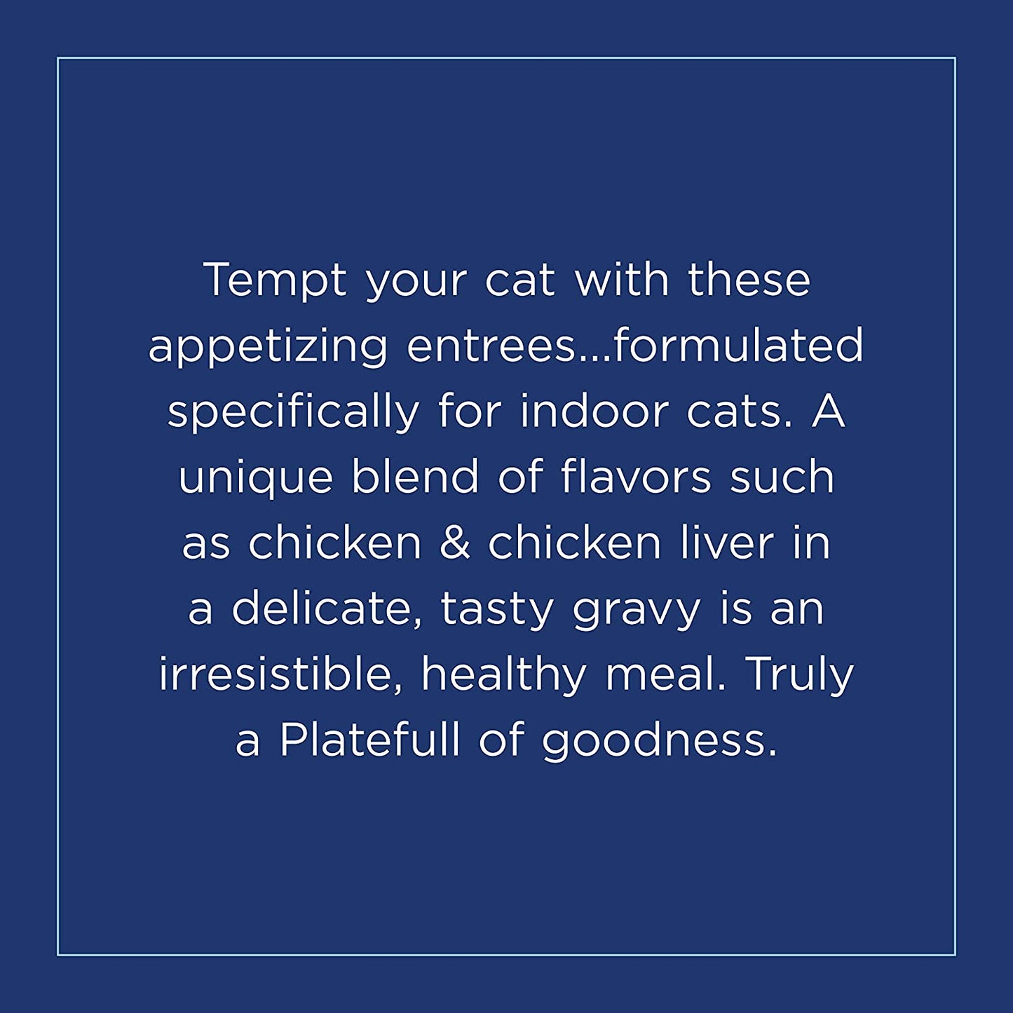 Natural Balance Platefulls Indoor Premium Adult Cat Food in Gravy | Grain-Free Food for Indoor Cats | Protein Choices Include Turkey, Salmon, Chicken, Mackerel, Duck | 3 Ounce Pouches (Pack of 24)